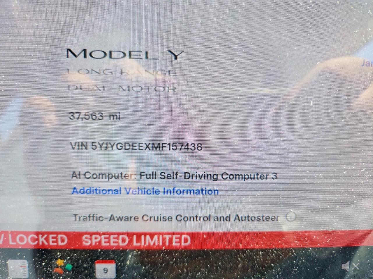 2021 TESLA MODEL Y