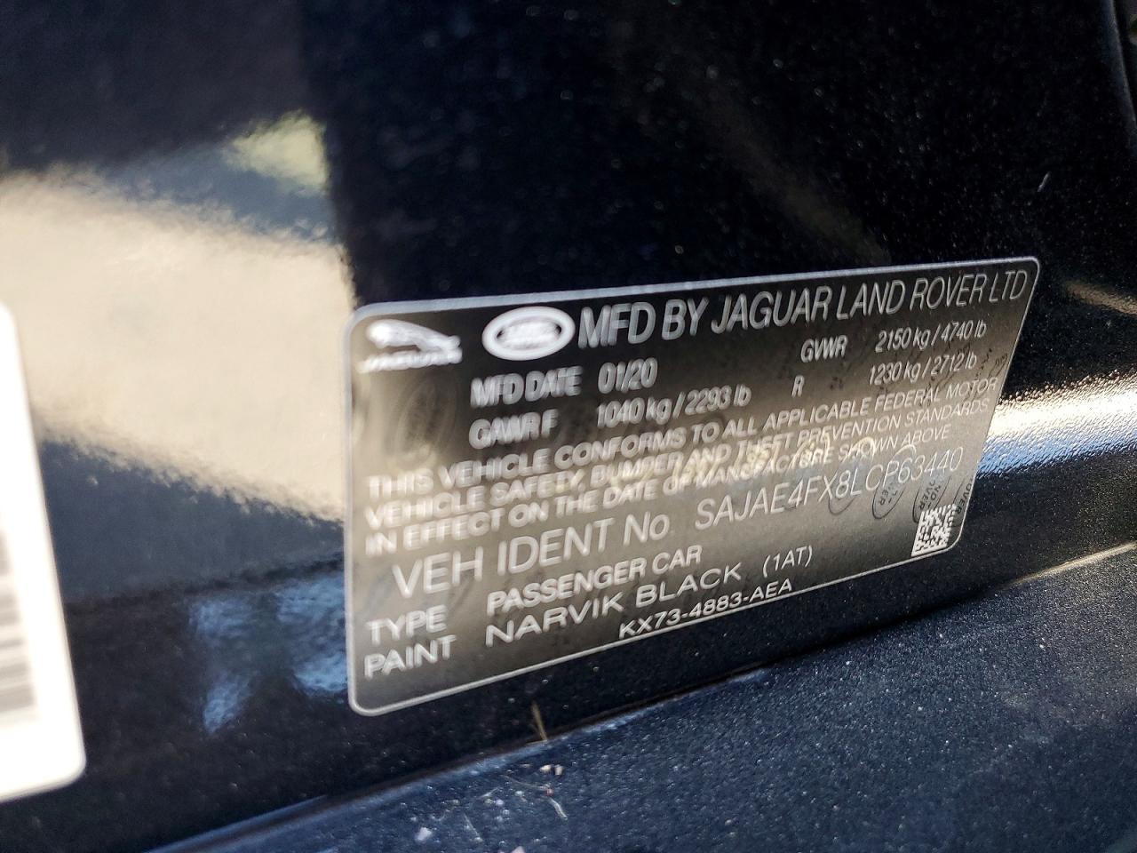 2020 JAGUAR XE