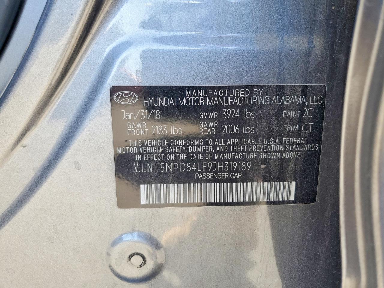 2018 HYUNDAI ELANTRA