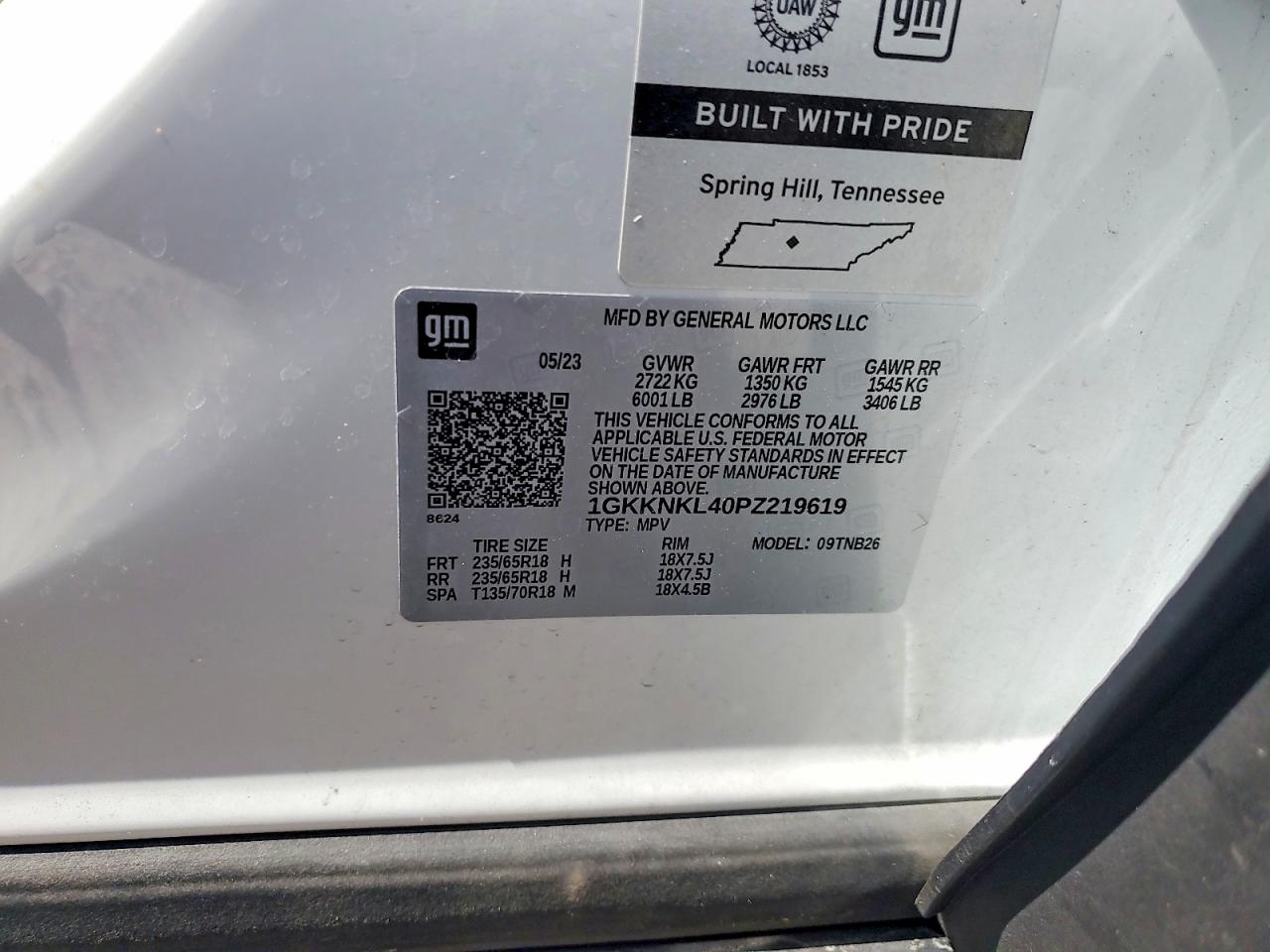 2023 GMC ACADIA