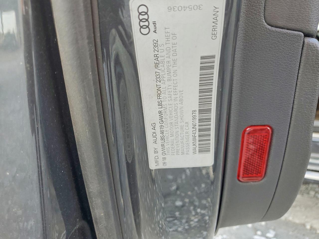 2018 AUDI A4