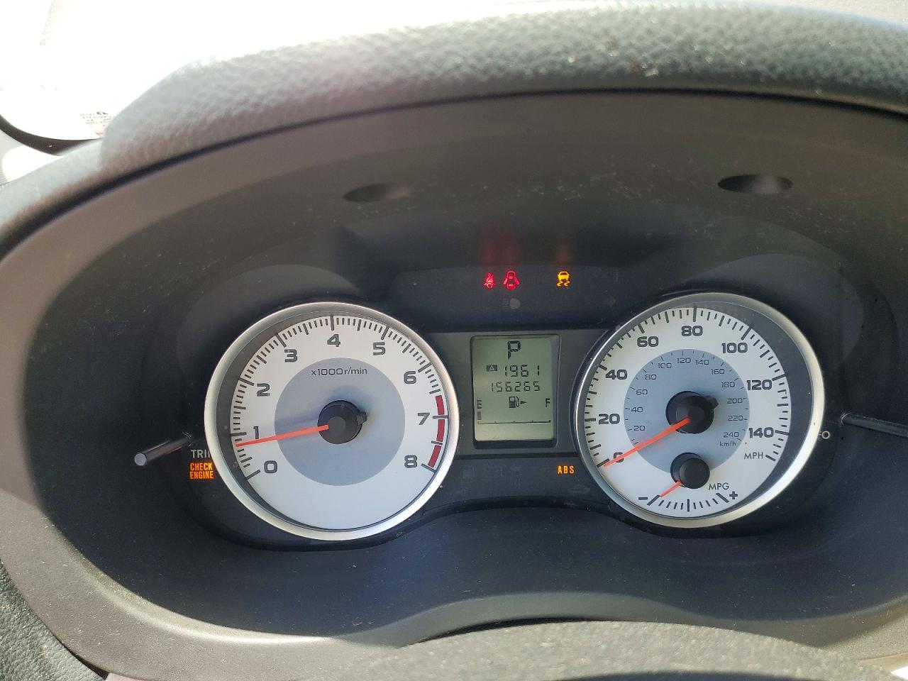 2012 SUBARU IMPREZA