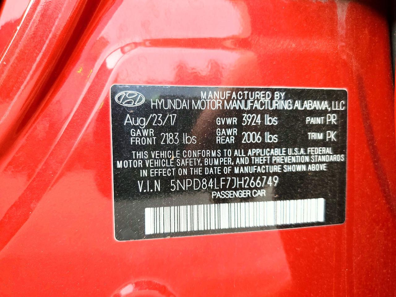 2018 HYUNDAI ELANTRA