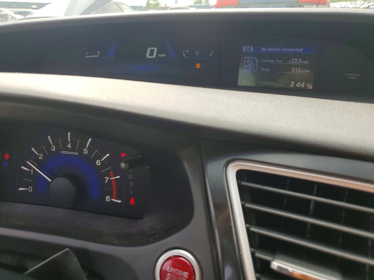 2014 HONDA CIVIC