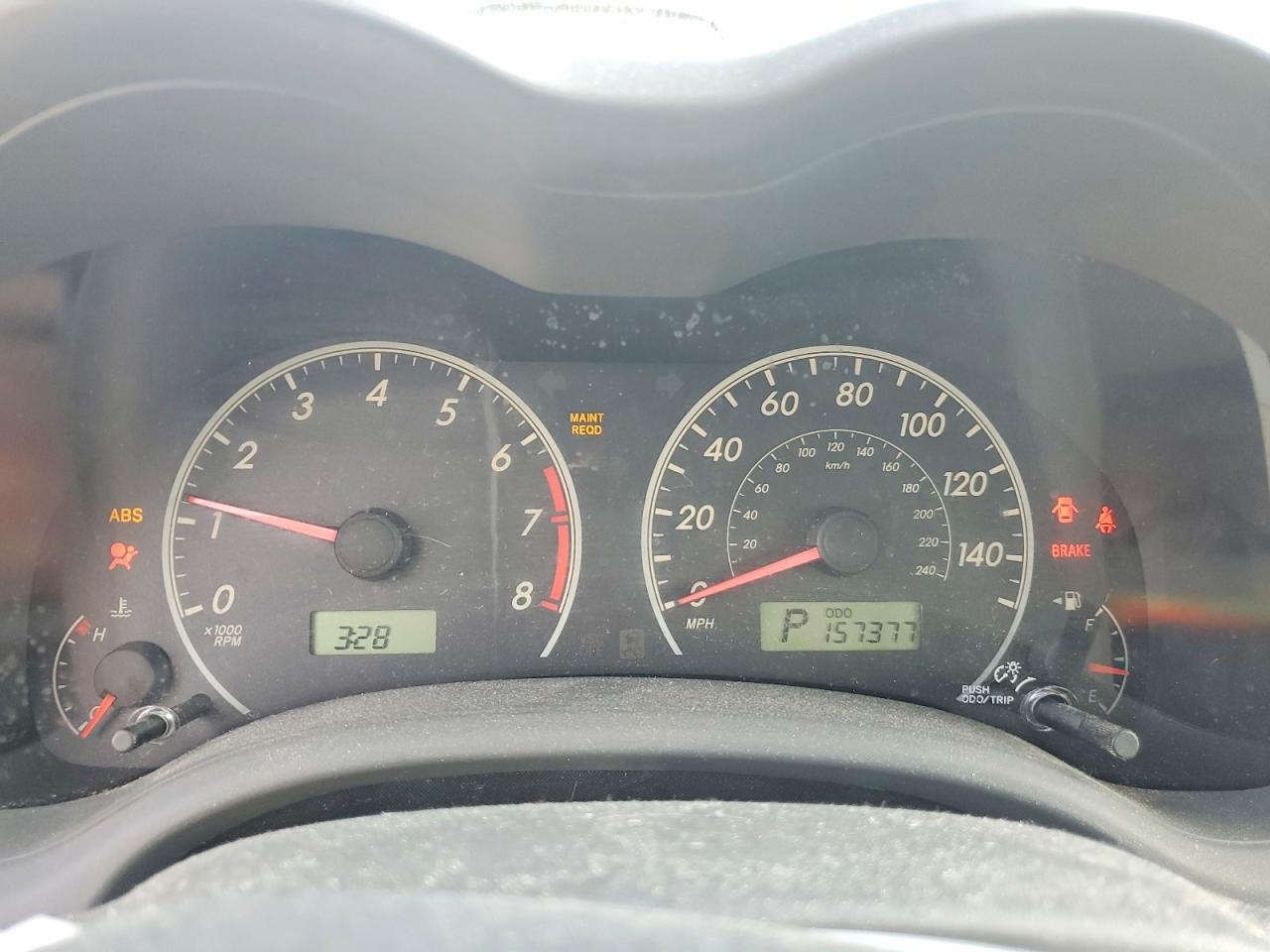 2009 TOYOTA COROLLA