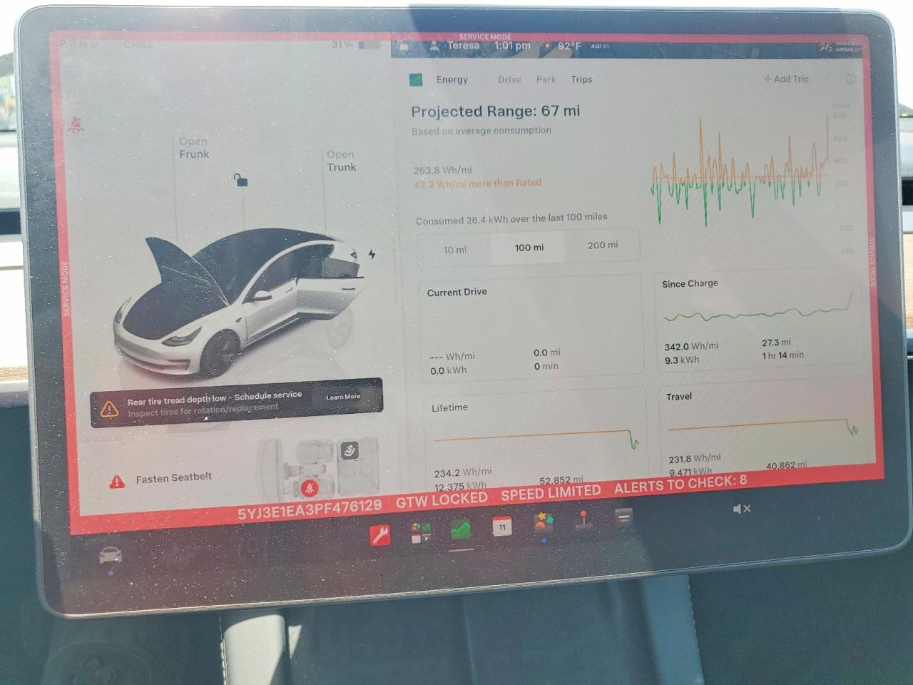 2023 TESLA MODEL 3