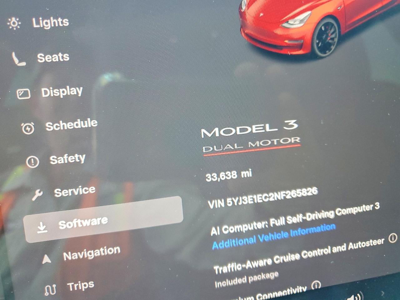 2022 TESLA MODEL 3