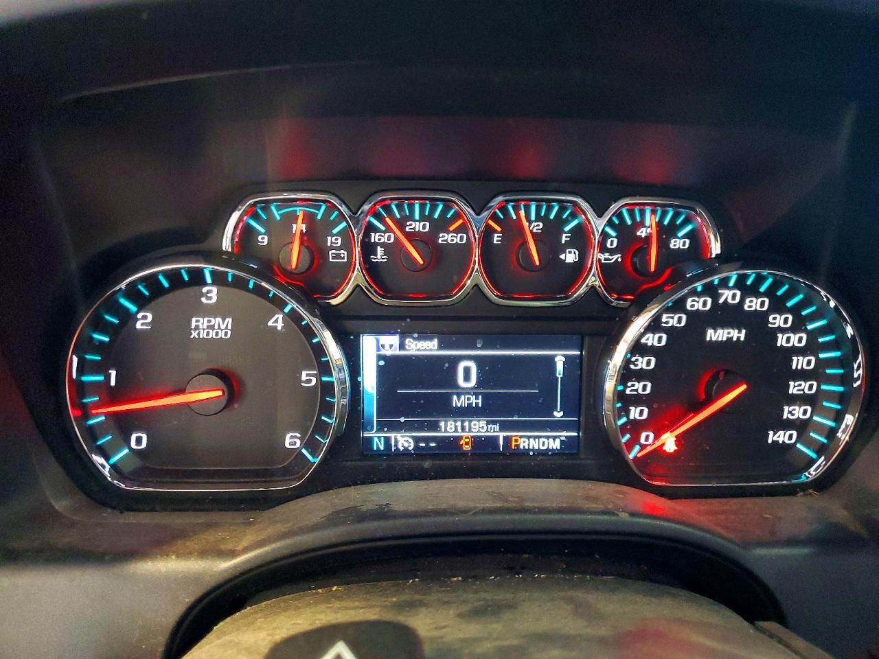 2016 CHEVROLET SILVERADO