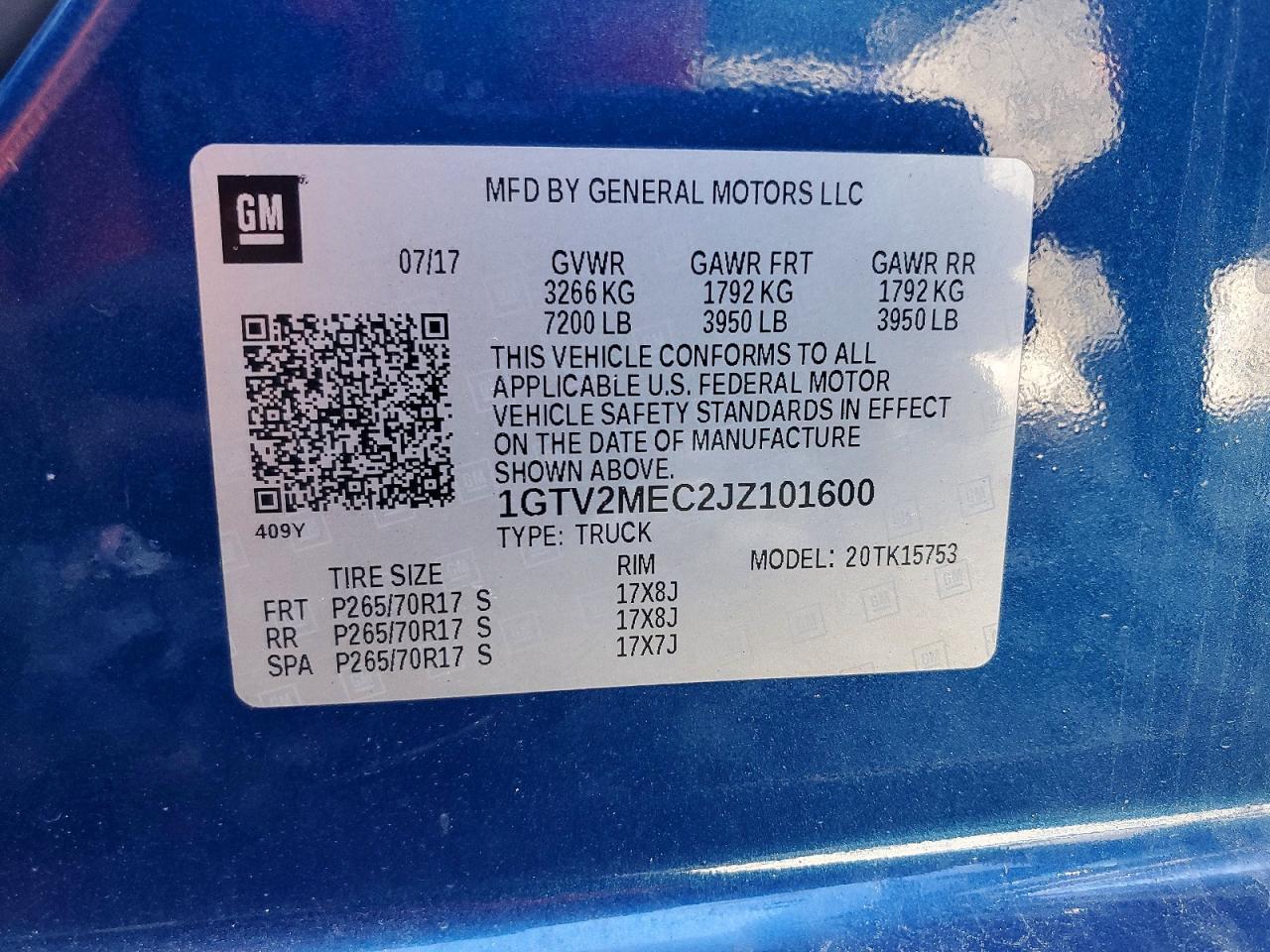 2018 GMC SIERRA