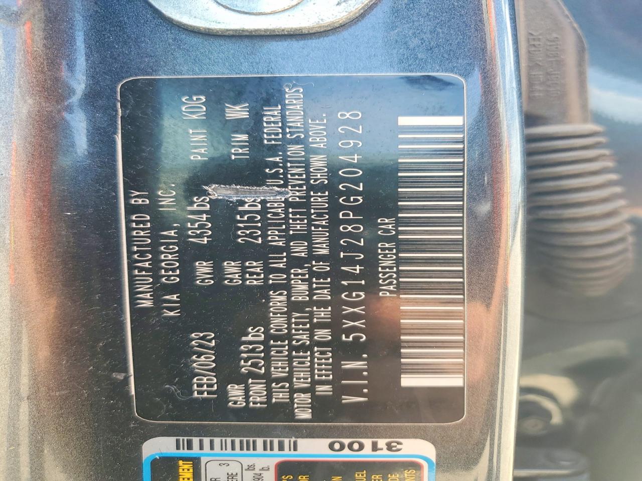 2023 KIA K5