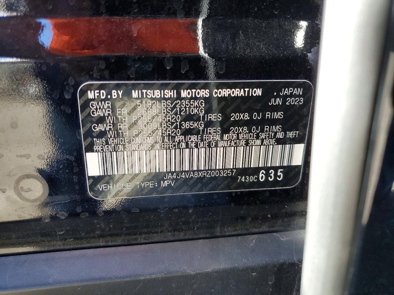 2024 MITSUBISHI OUTLANDER