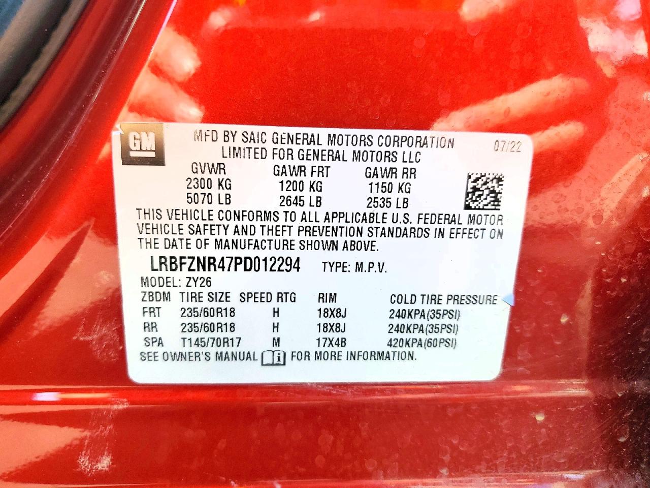 2023 BUICK ENVISION