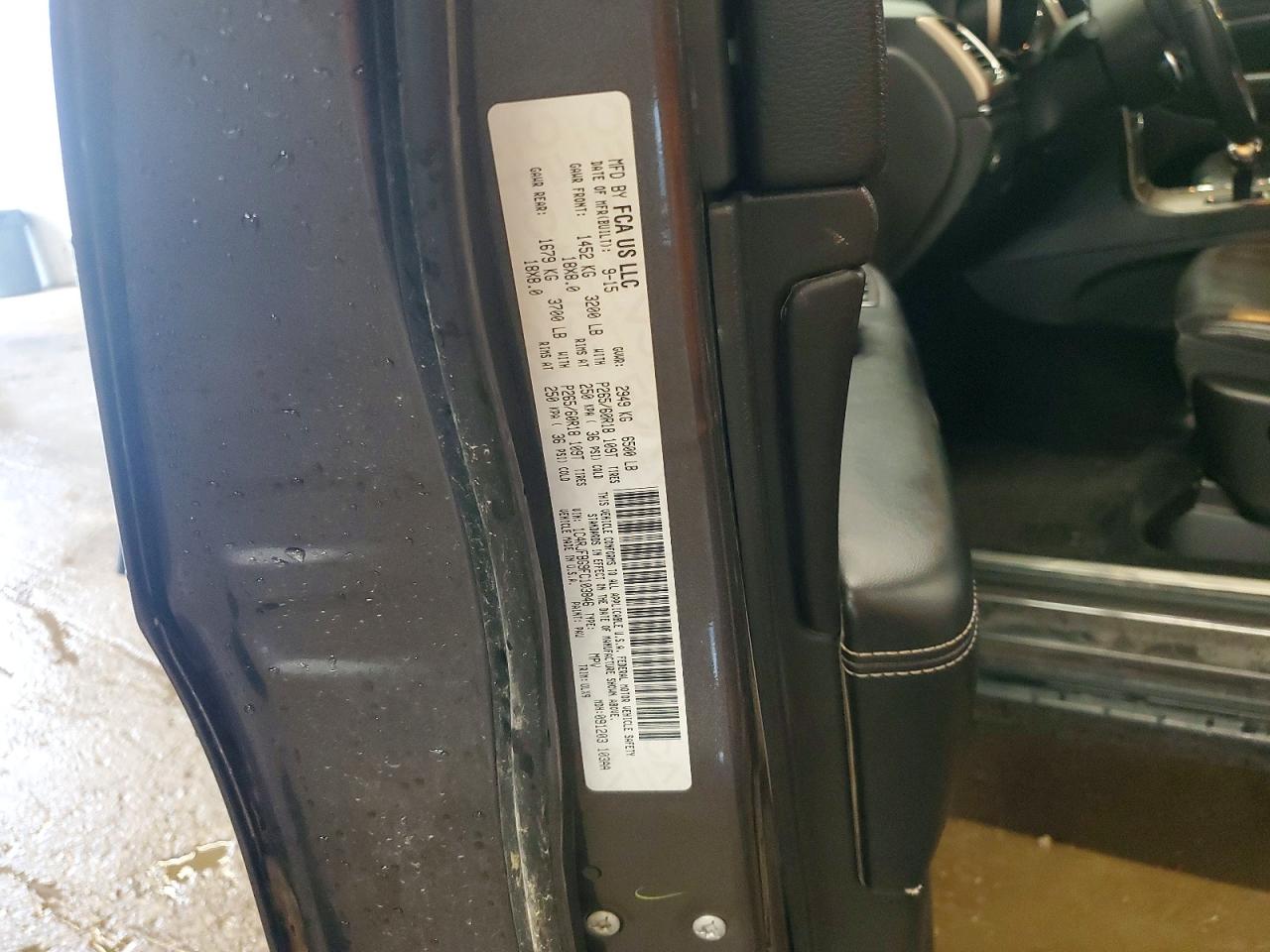 2015 JEEP GRAND CHER