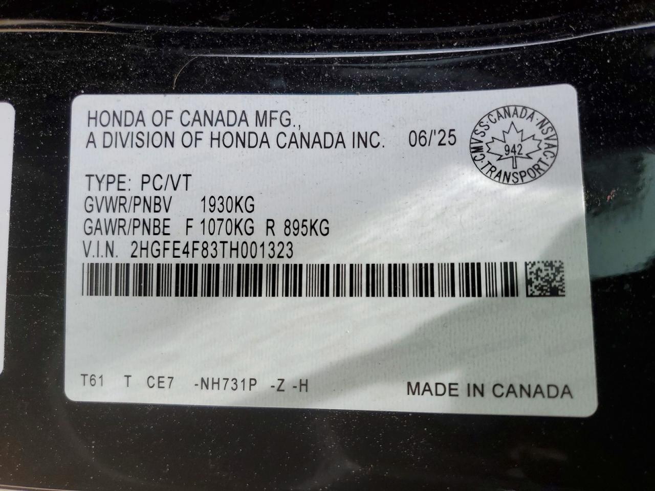 2026 HONDA CIVIC