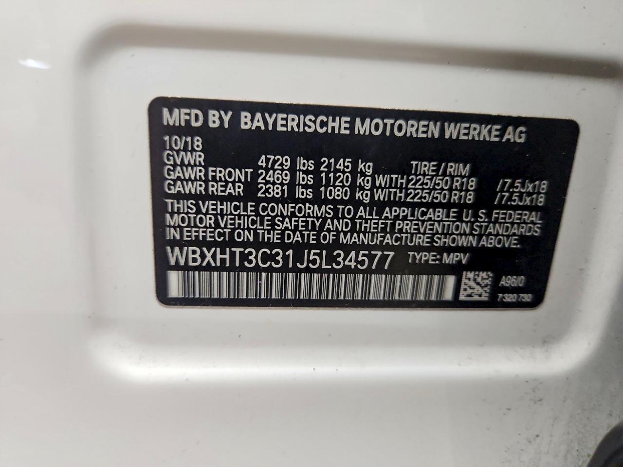 2018 BMW X1