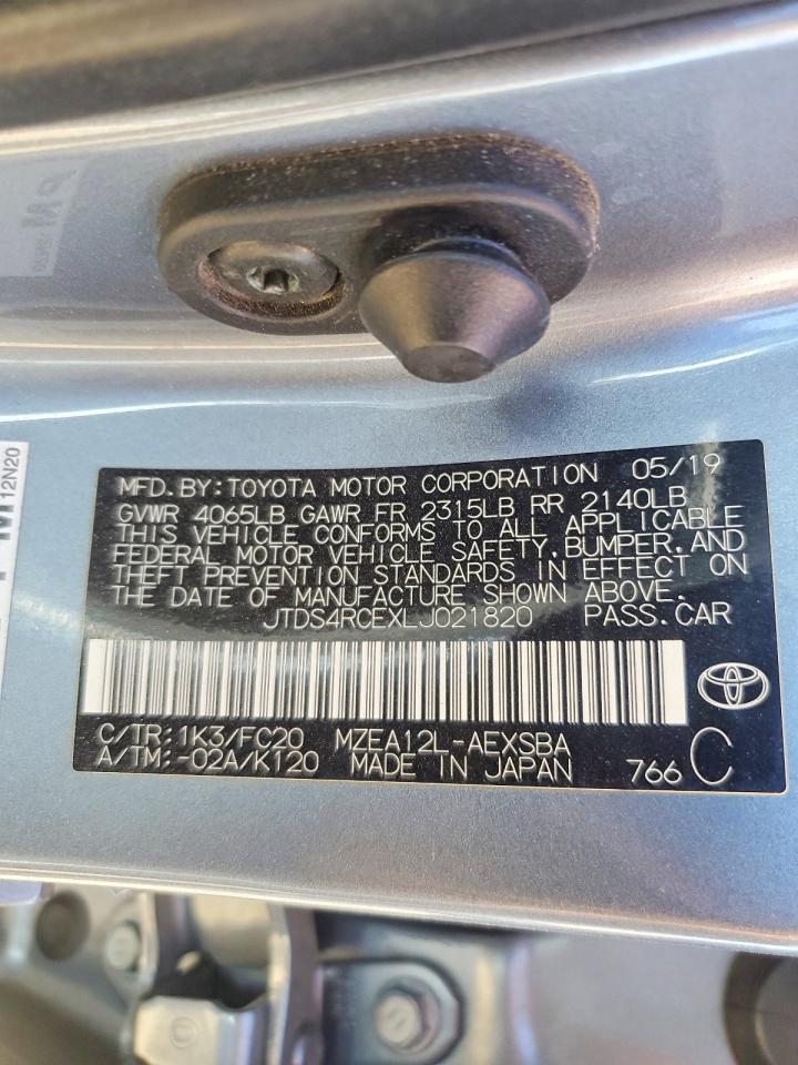 2020 TOYOTA COROLLA
