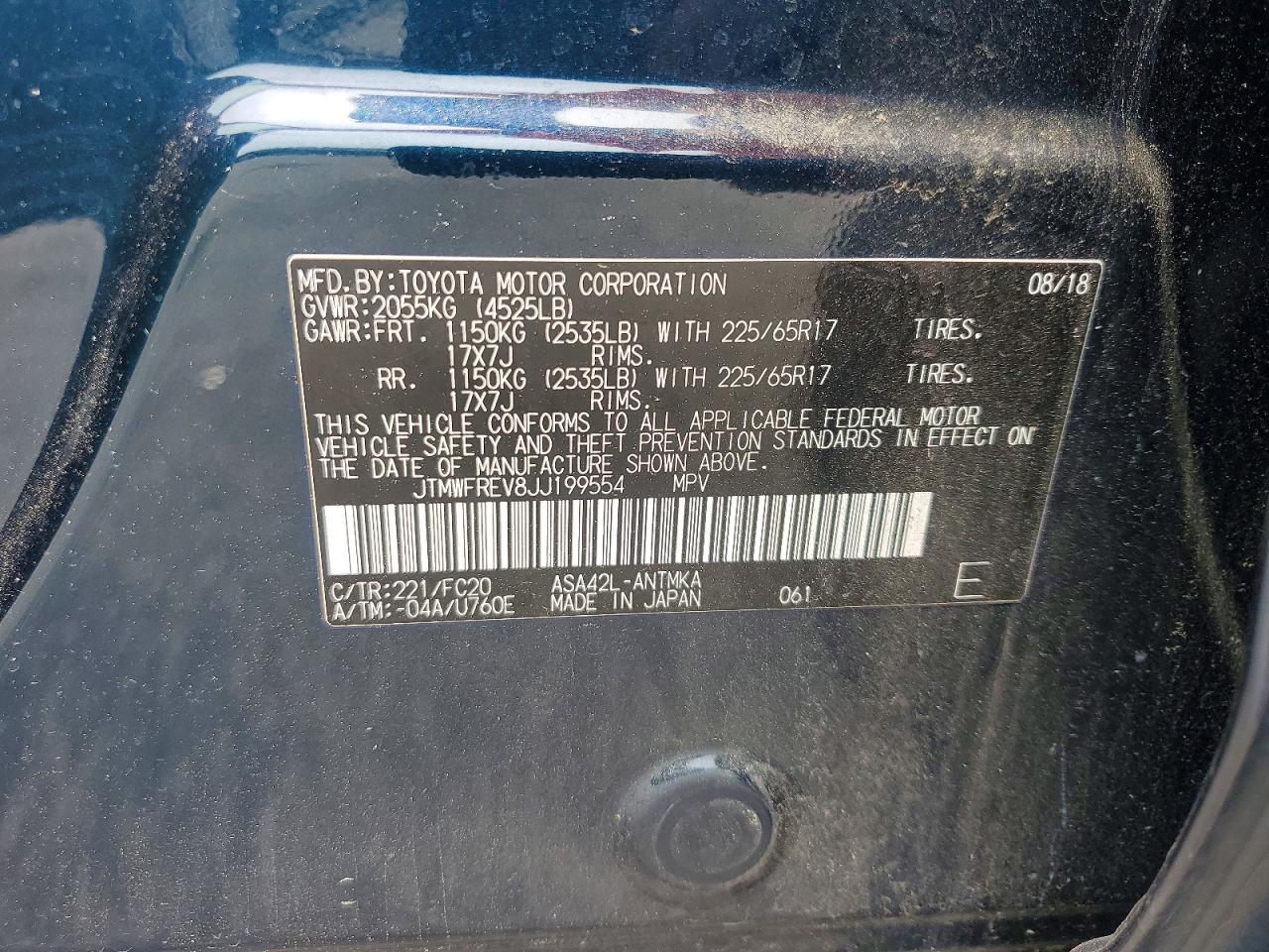 2018 TOYOTA RAV4