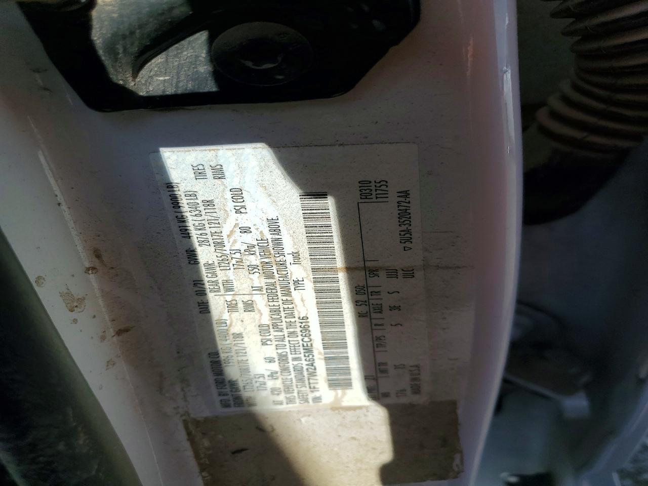 2021 FORD F250