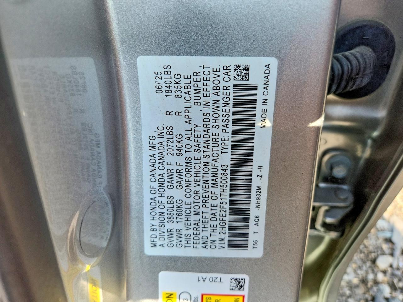 2026 HONDA CIVIC
