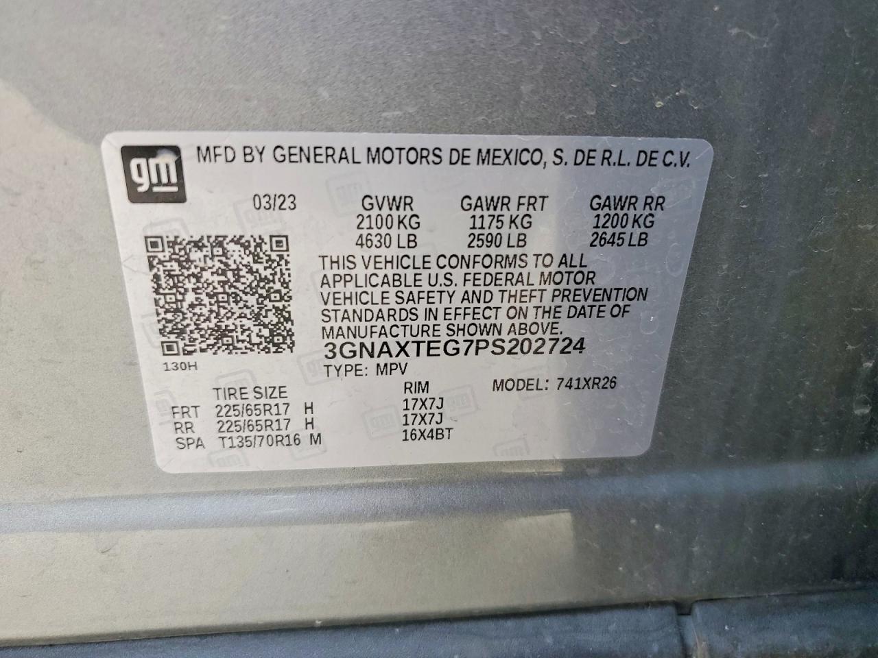 2023 CHEVROLET EQUINOX