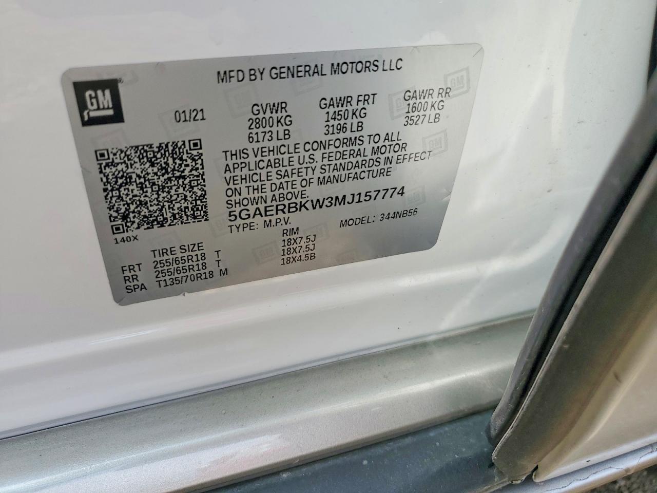 2021 BUICK ENCLAVE