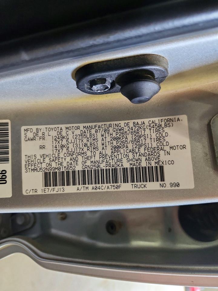 2009 TOYOTA TACOMA
