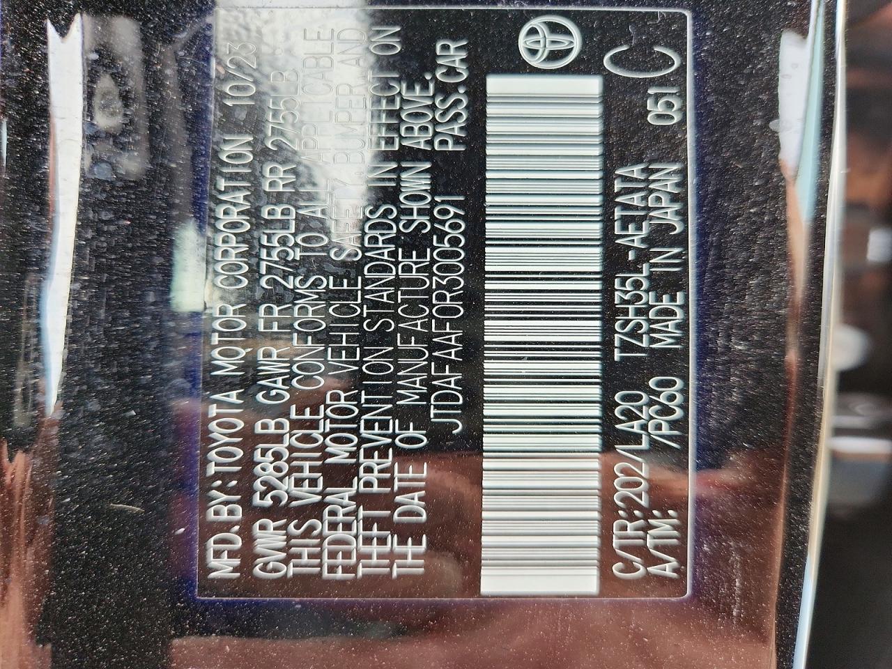 2024 TOYOTA ALL OTHER