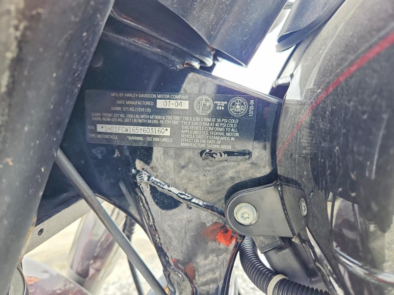 2005 HARLEY-DAVIDSON FL