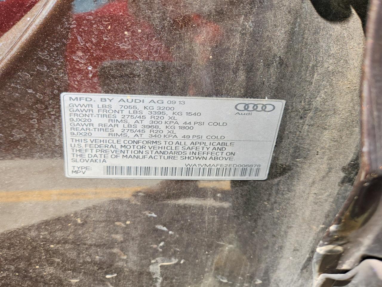 2014 AUDI Q7