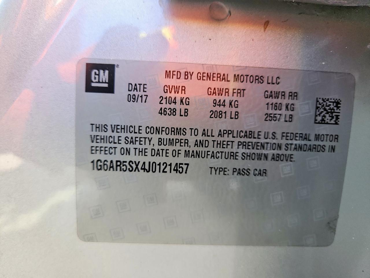 2018 CADILLAC CTS