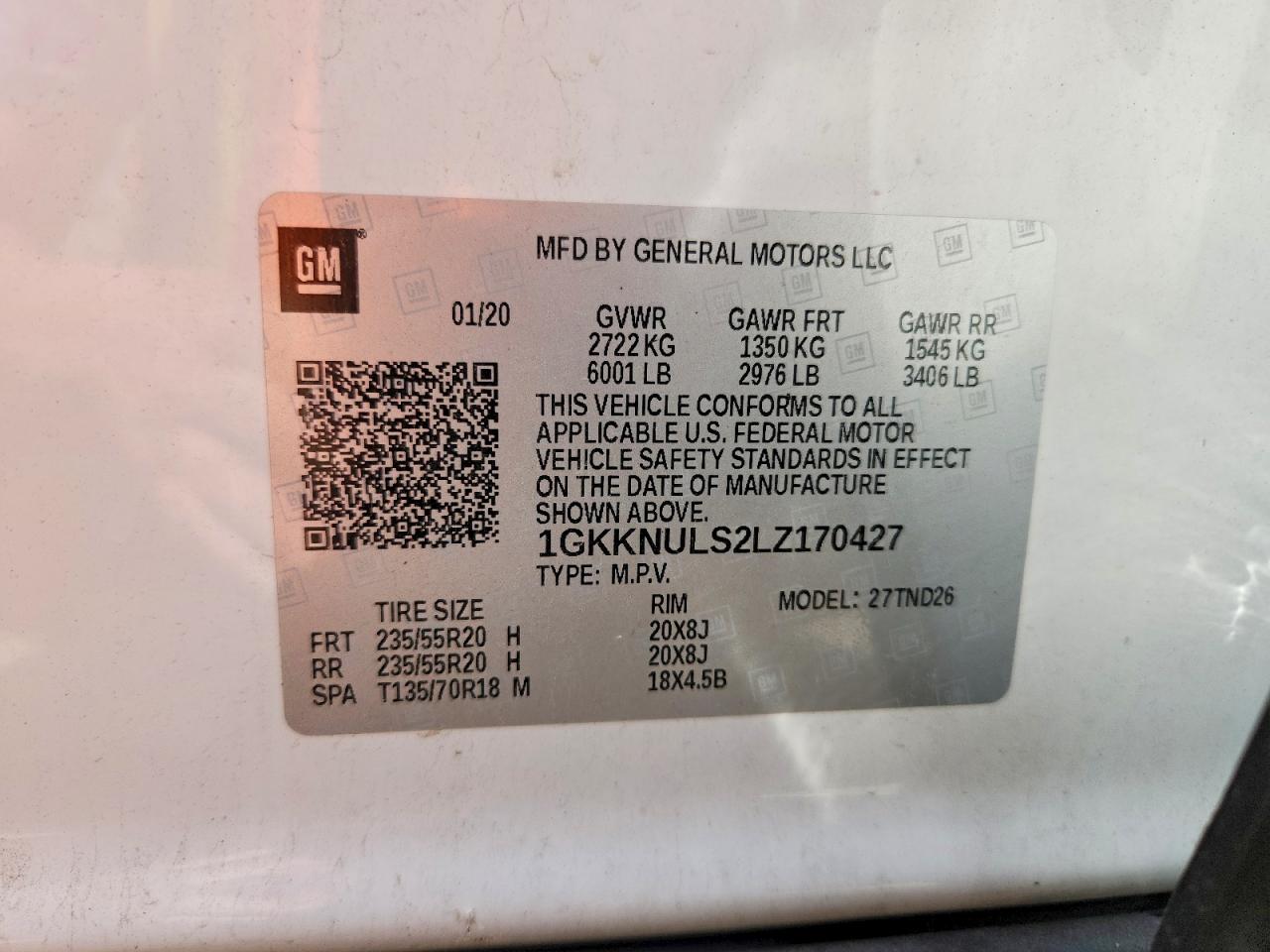 2020 GMC ACADIA