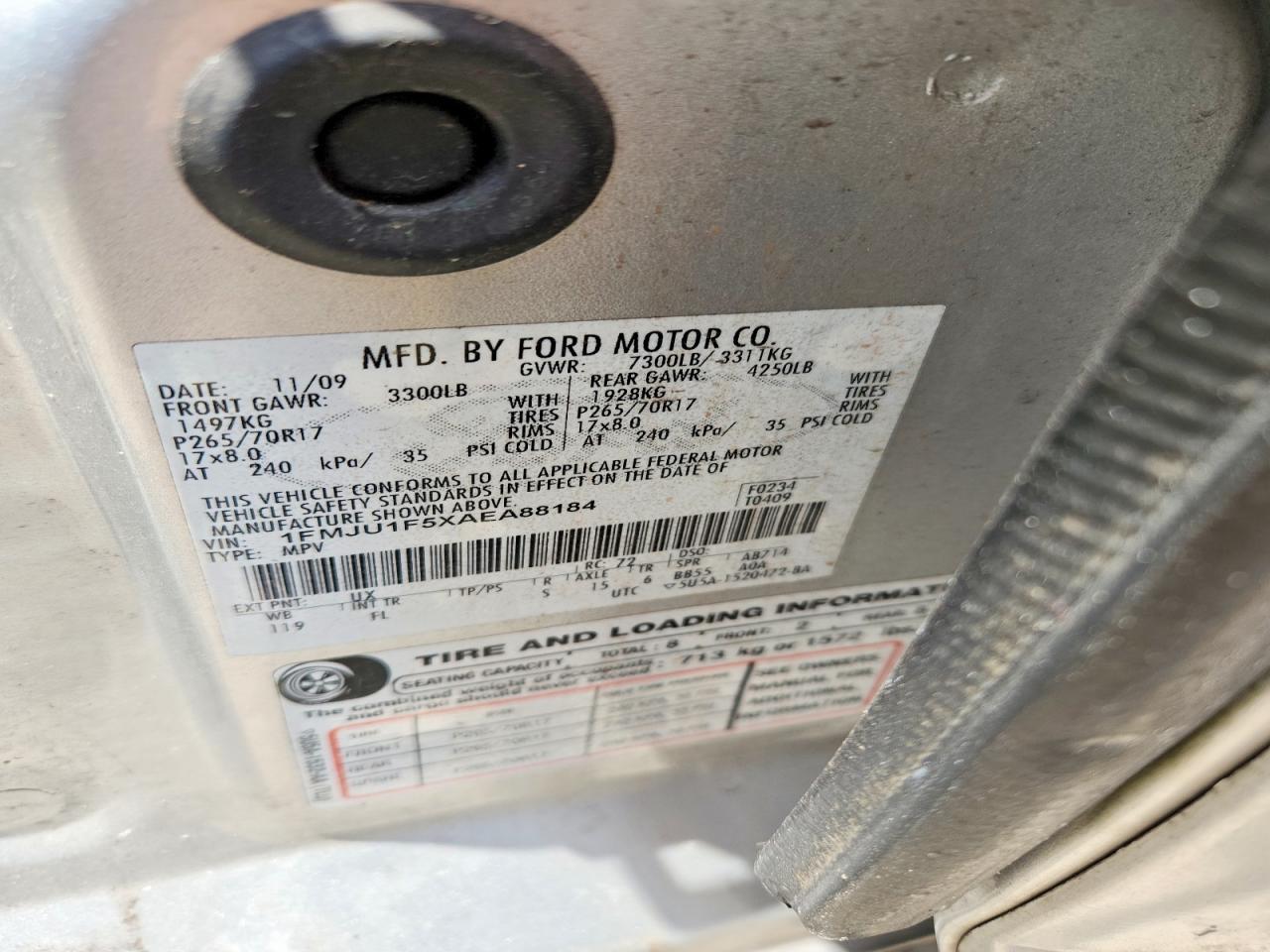 2010 FORD EXPEDITION