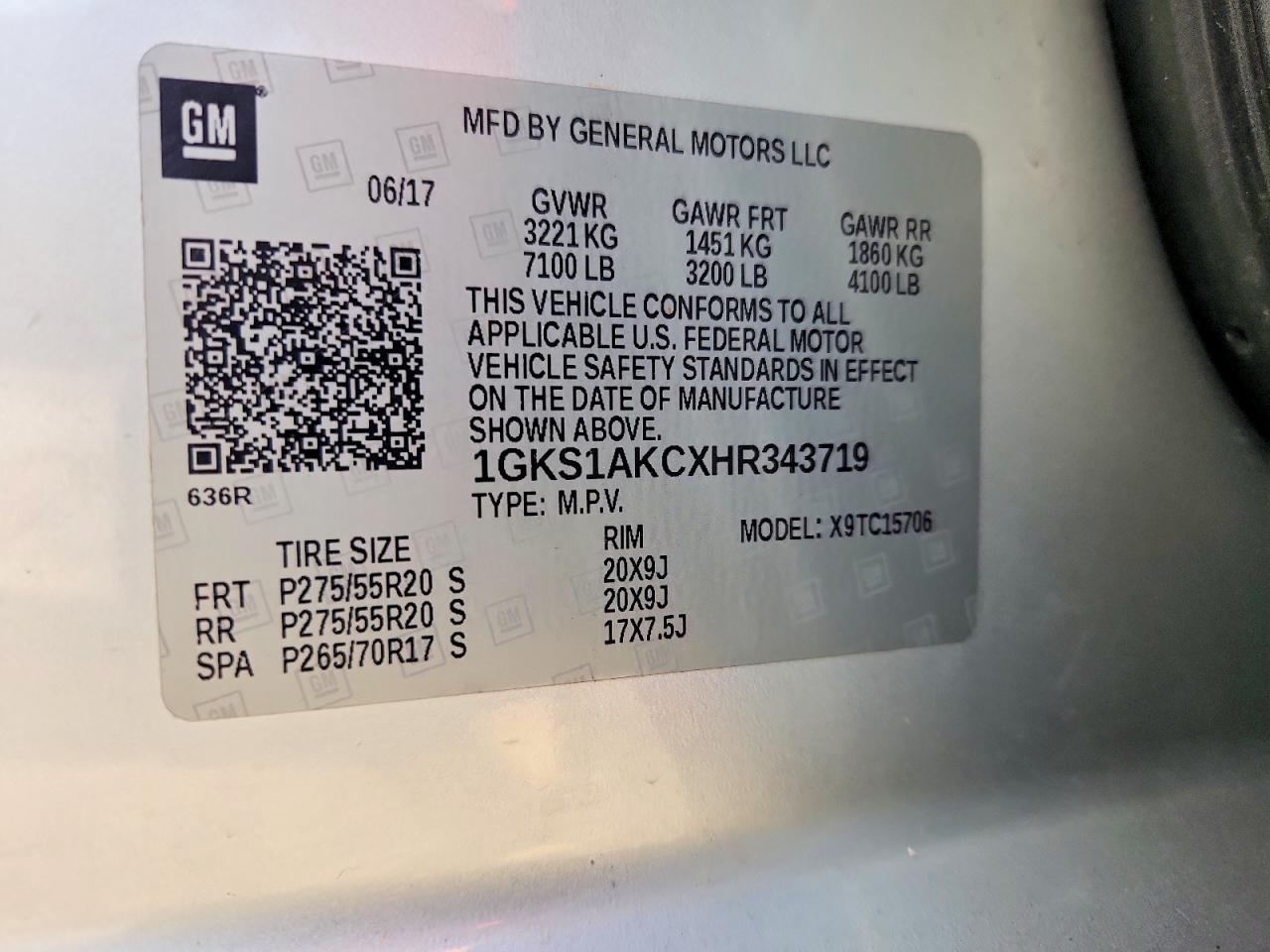2017 GMC YUKON