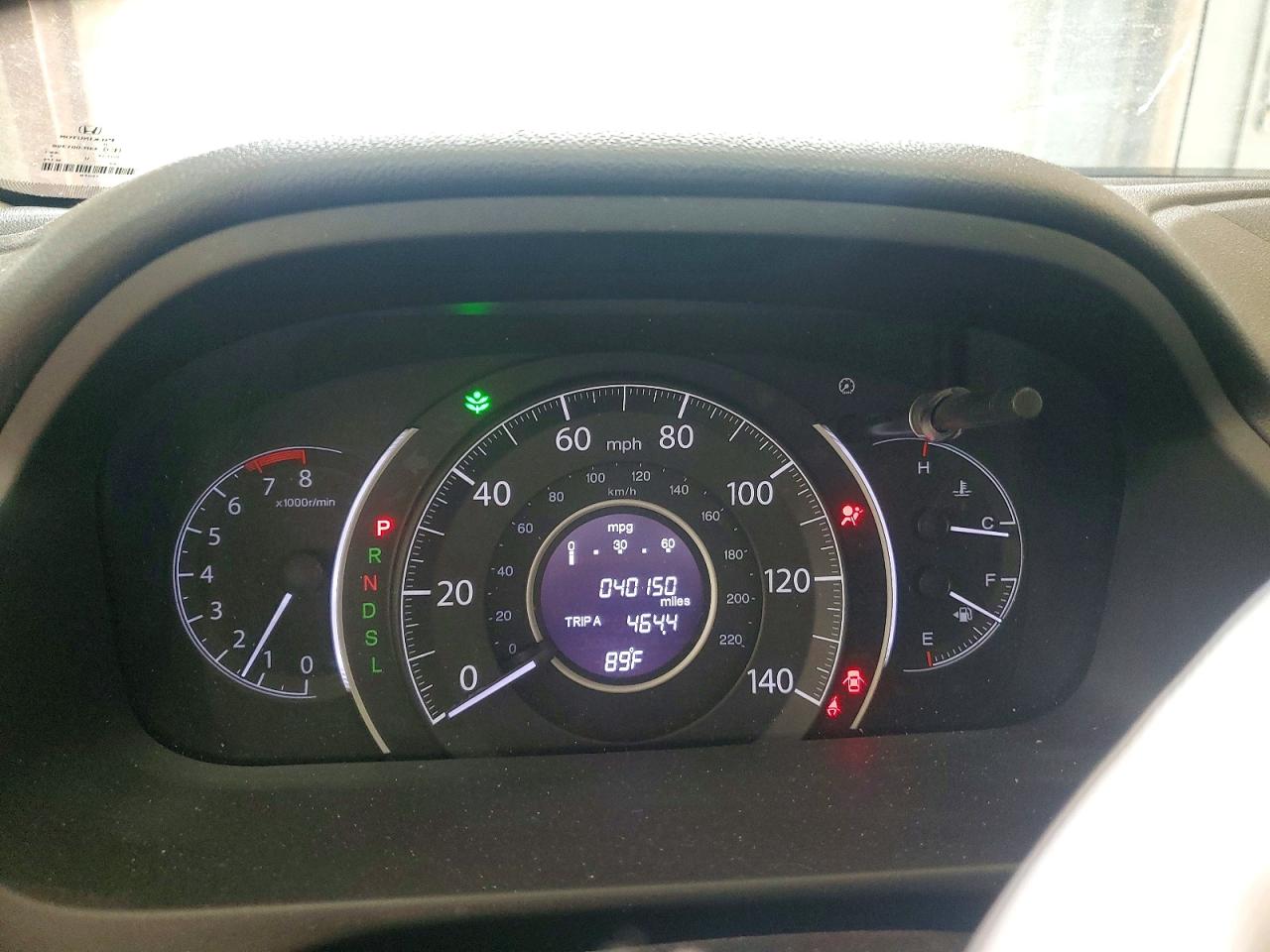 2015 HONDA CRV