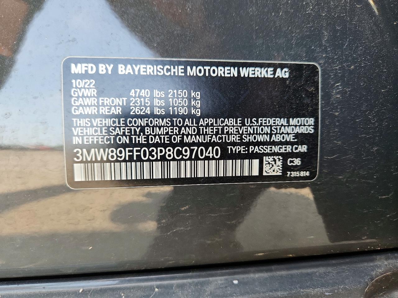 2023 BMW 3 SERIES