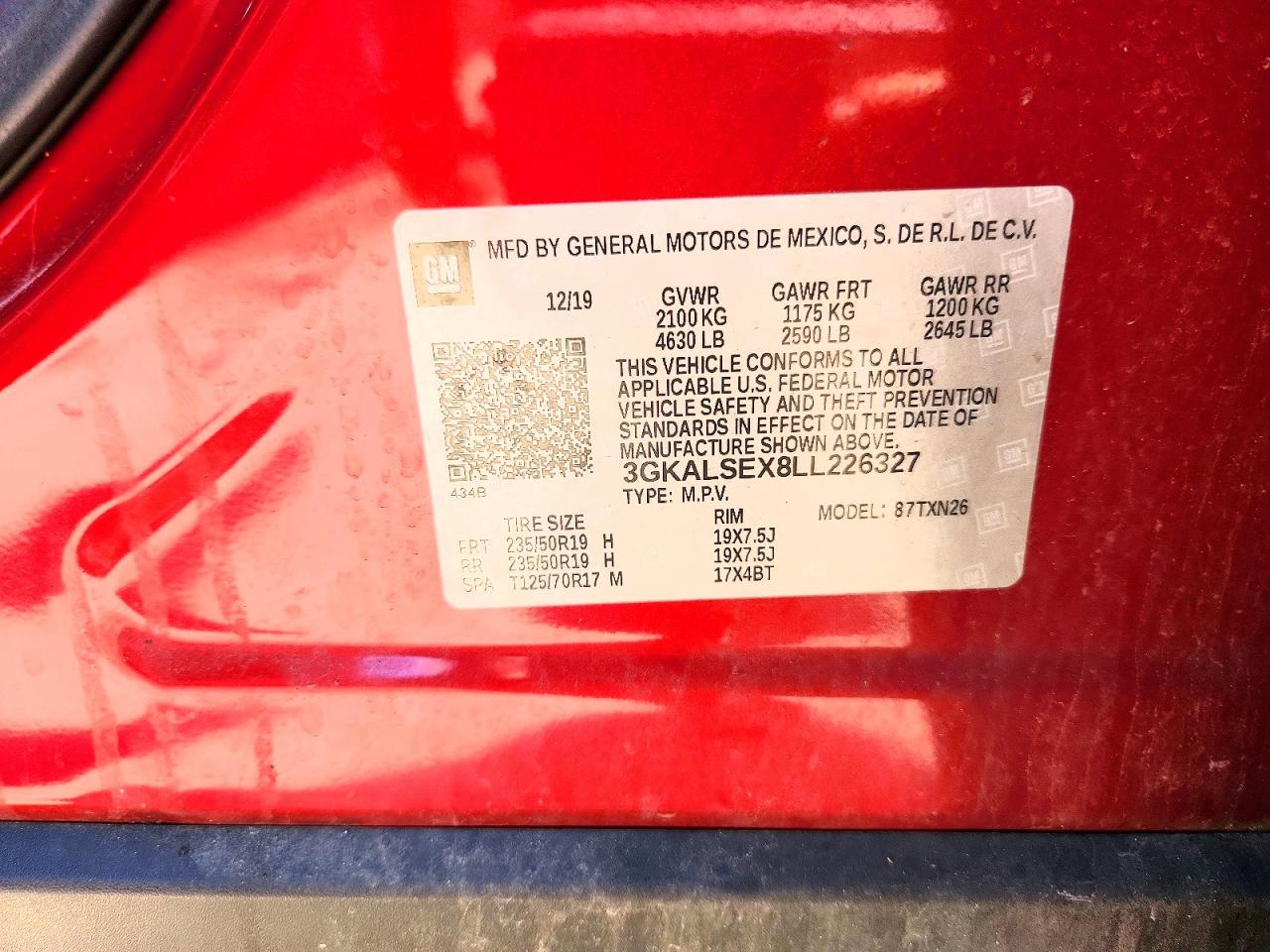 2020 GMC TERRAIN