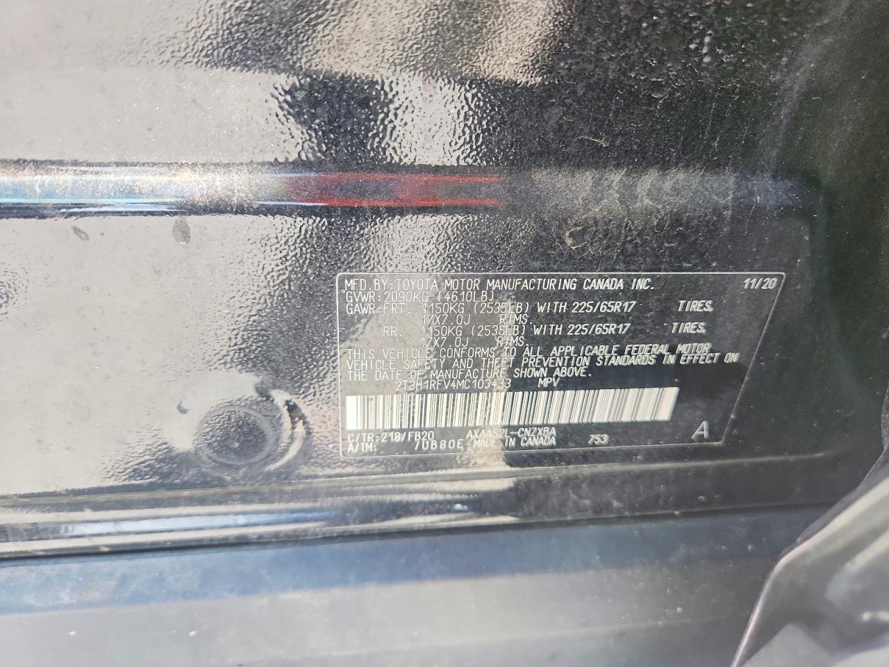 2021 TOYOTA RAV4