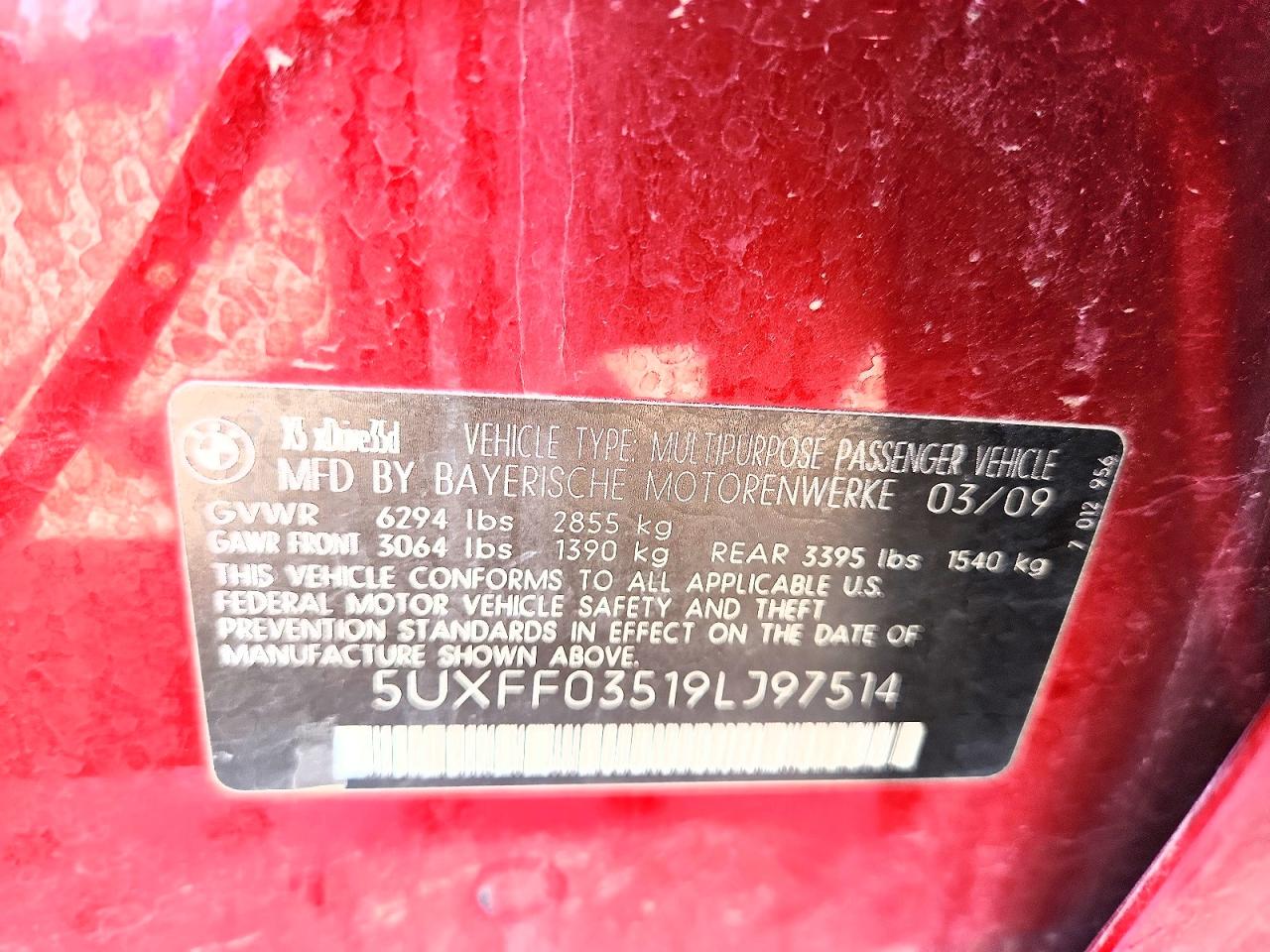2009 BMW X5