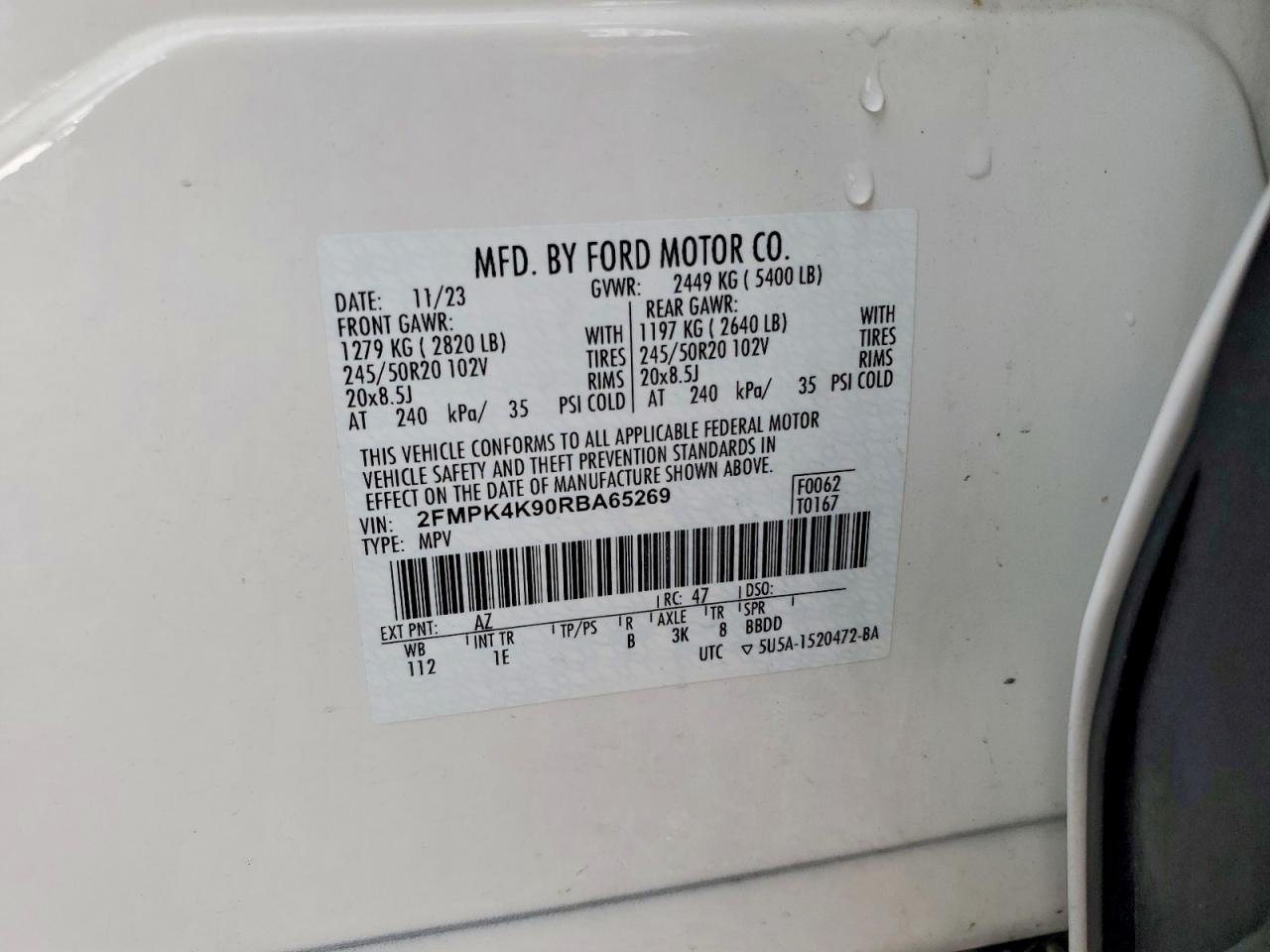 2024 FORD EDGE