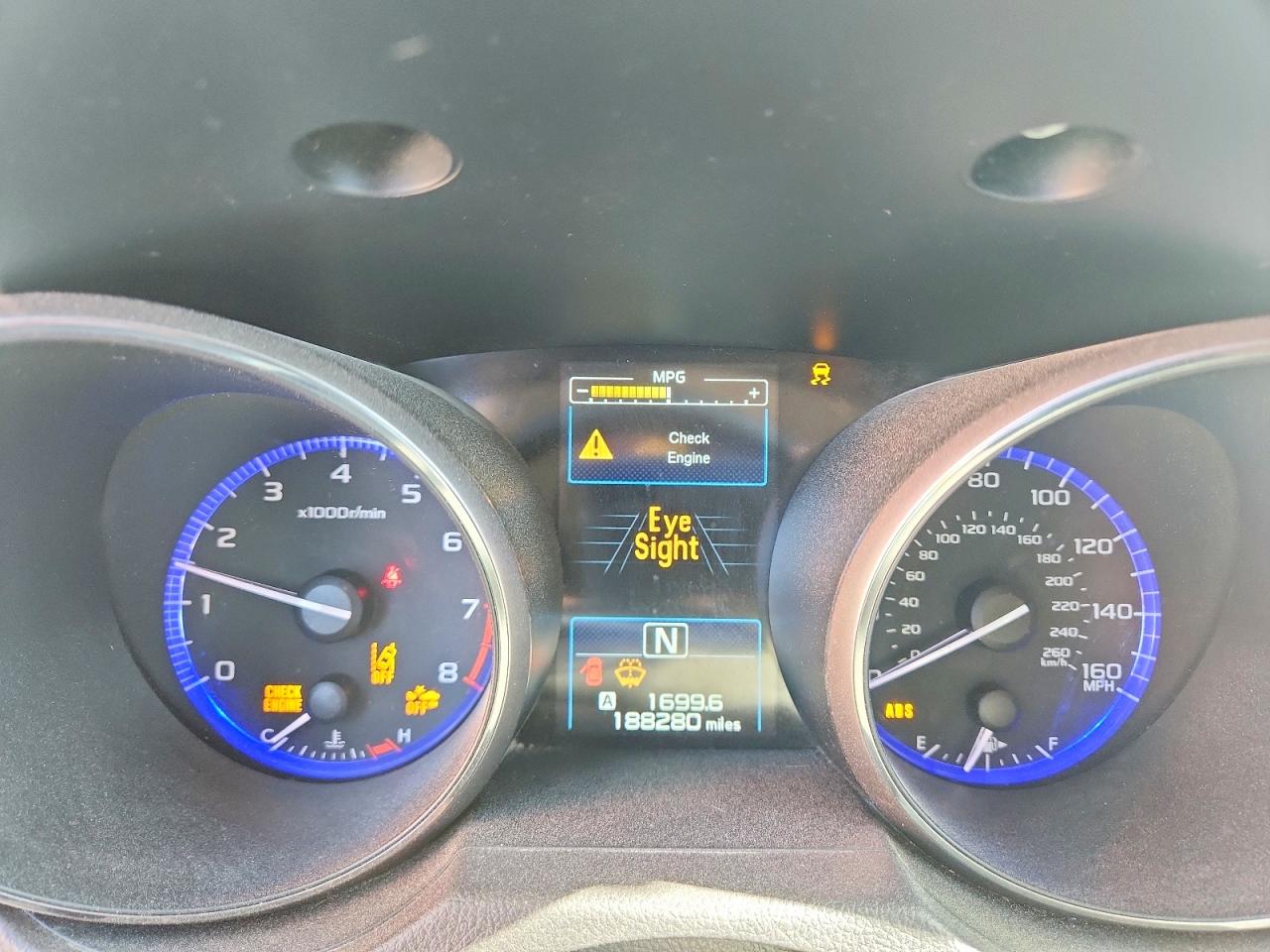 2016 SUBARU OUTBACK