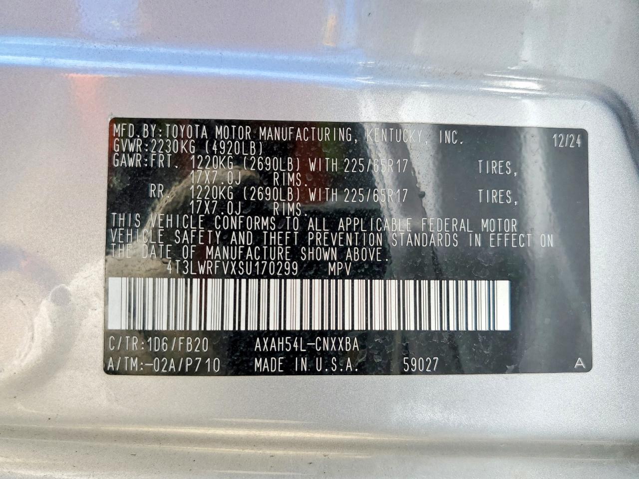 2025 TOYOTA RAV4