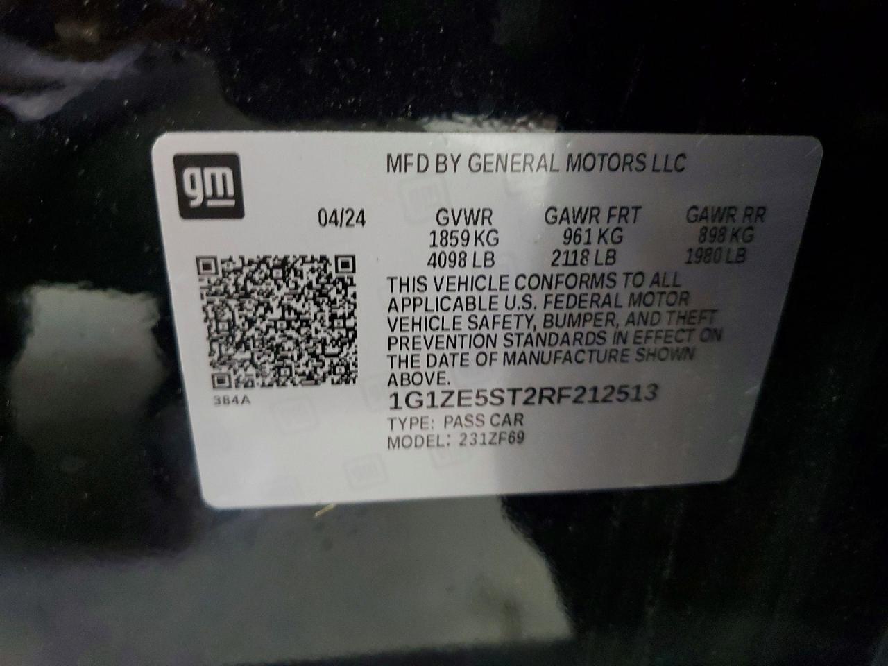 2024 CHEVROLET MALIBU