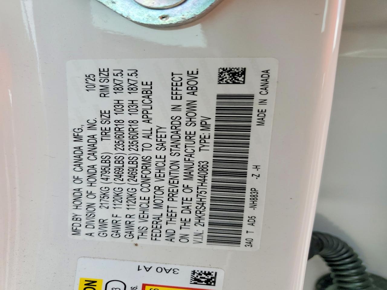 2026 HONDA CRV