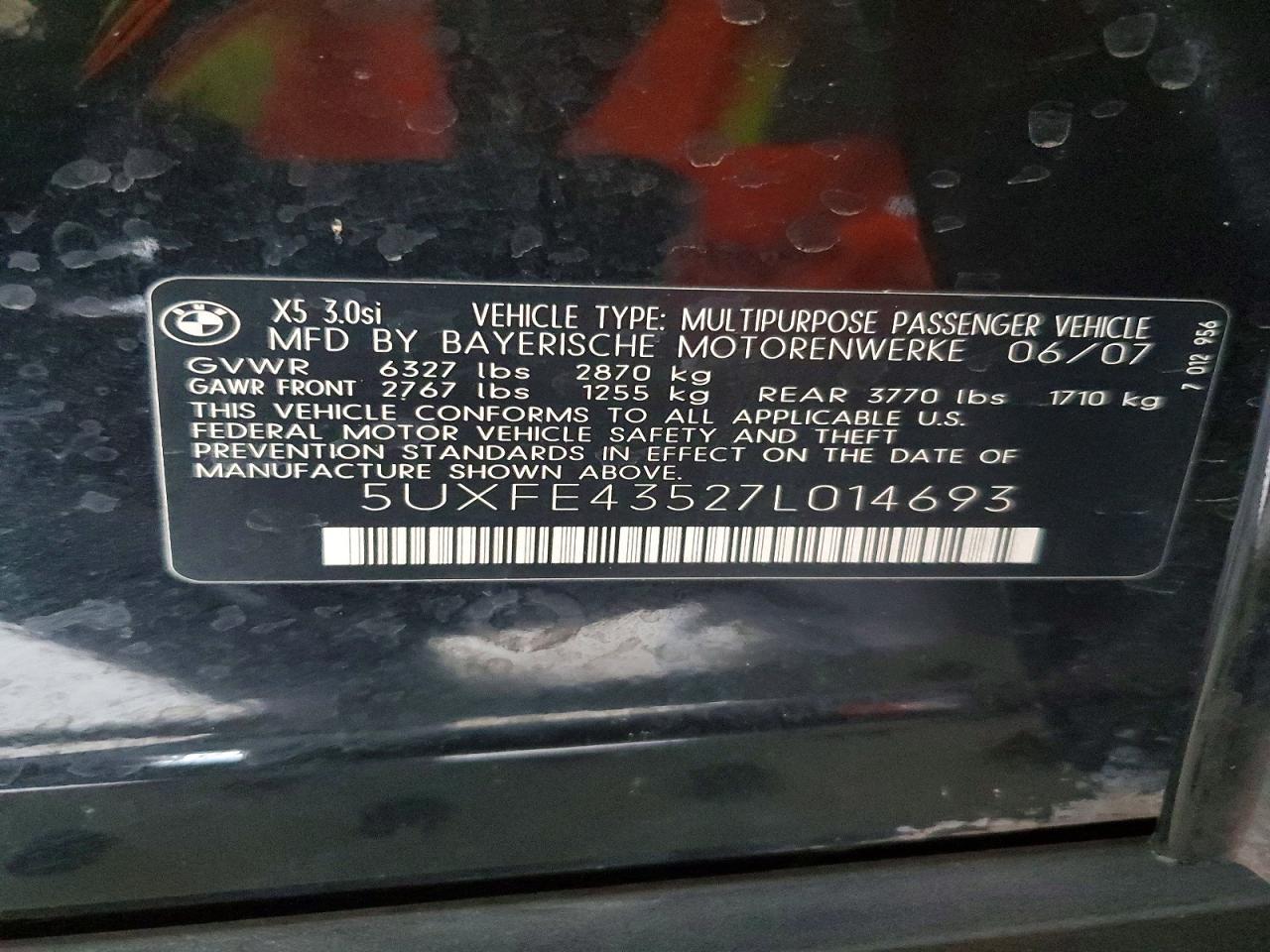 2007 BMW X5