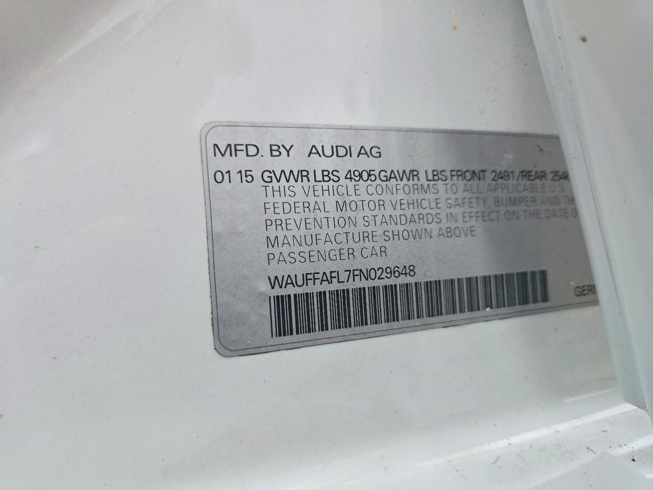 2015 AUDI A4