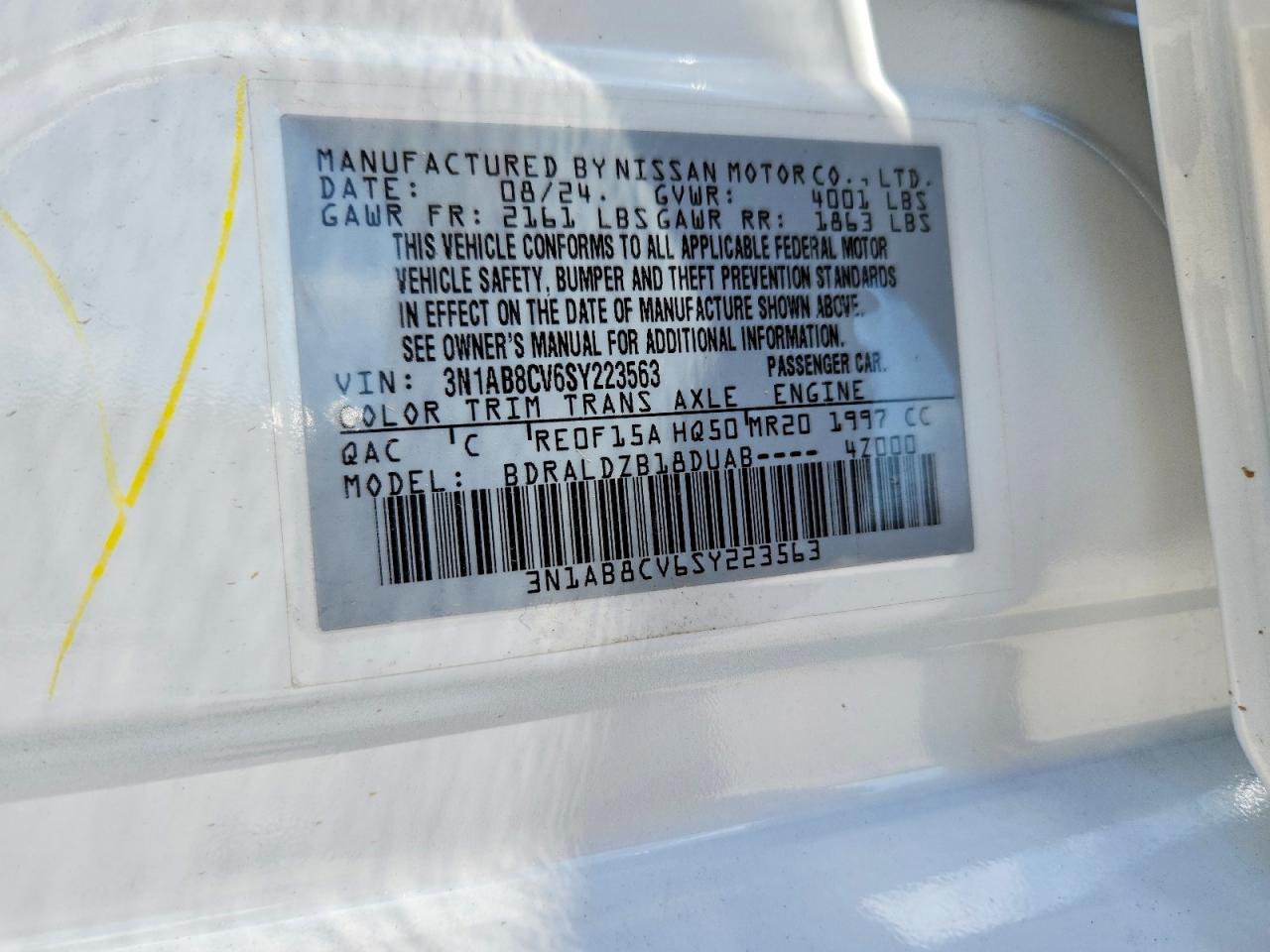 2025 NISSAN SENTRA