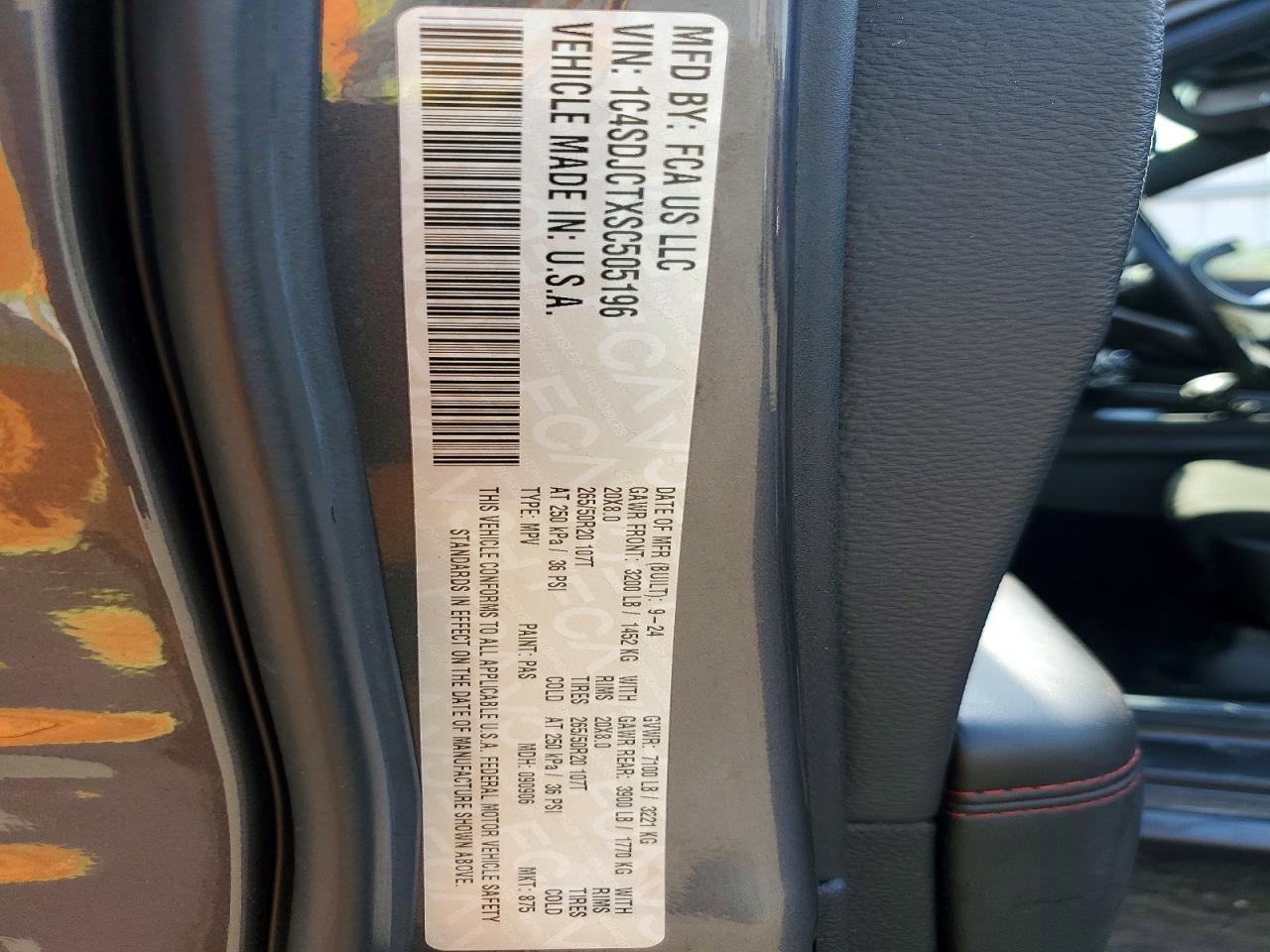 2025 DODGE DURANGO