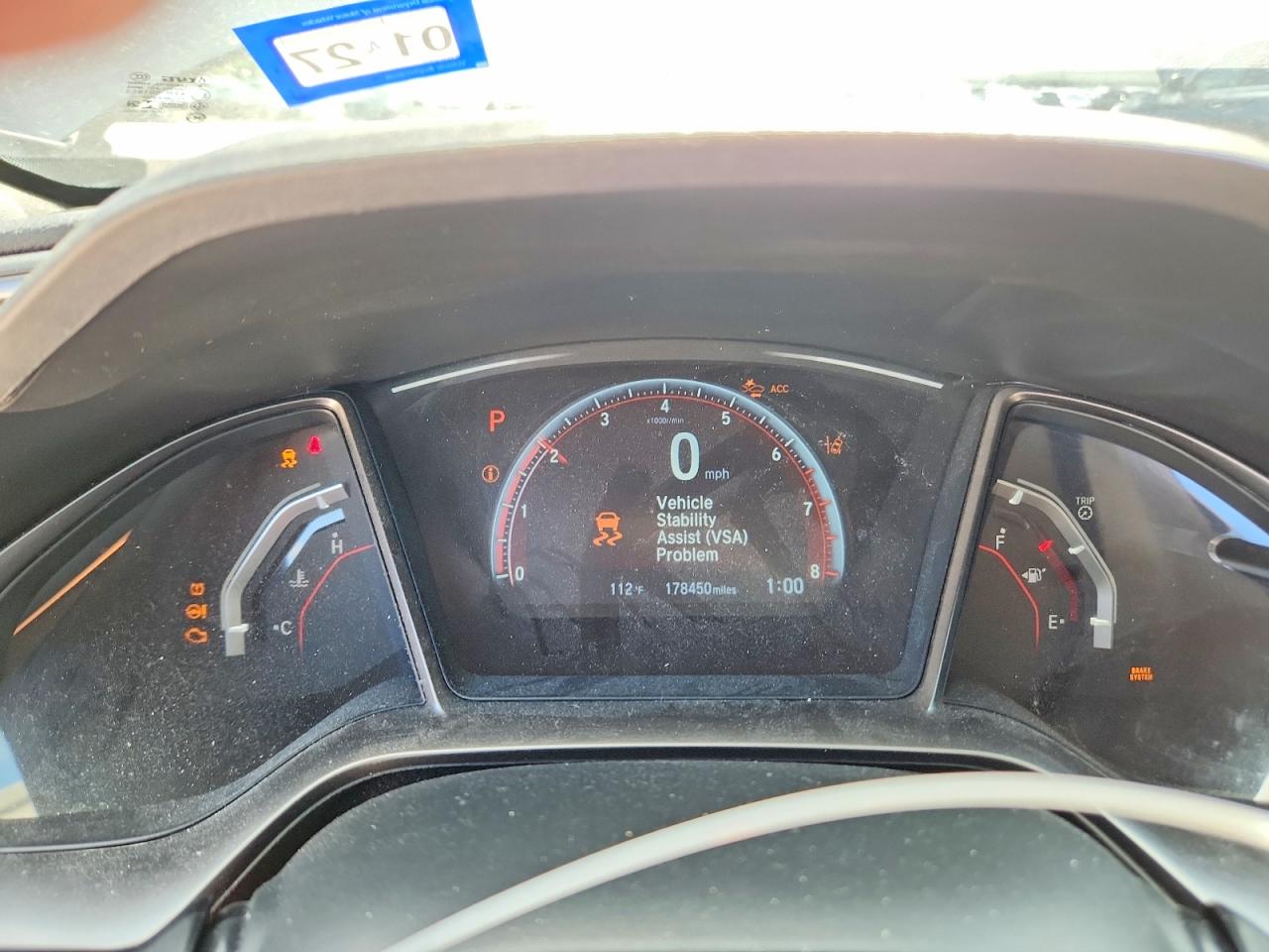 2017 HONDA CIVIC