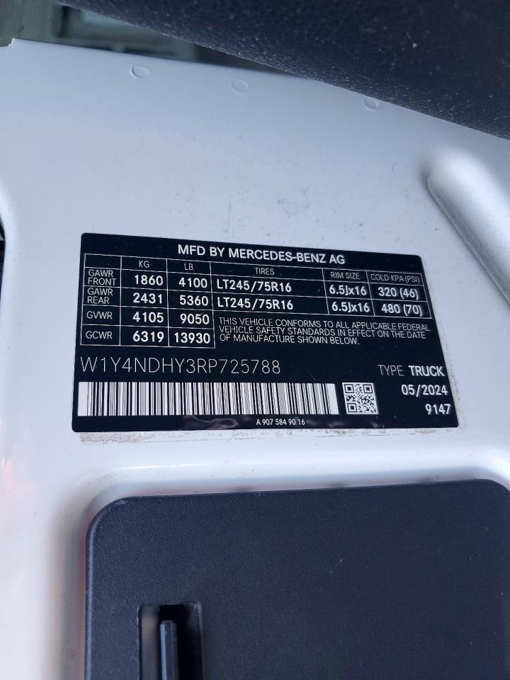 2024 MERCEDES-BENZ SPRINTER