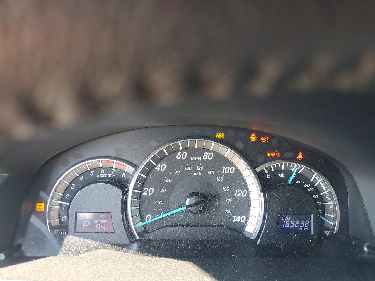 2012 TOYOTA CAMRY